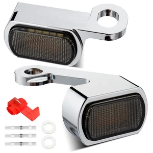 Turn Signal Light for Harley 09-17 Road Glide King 15-24 Softail Slim Custom - Picture 1 of 7