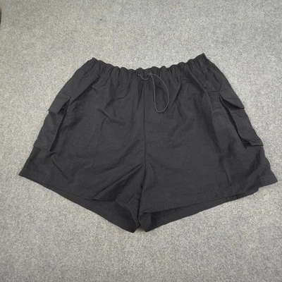 Pantalones Cortos Nike para Mujer 2XLARGE Negros Tejidos Ropa Activa Sueltos Tiro Alto Gimnasio Talla 2XL Foto 1 de 4