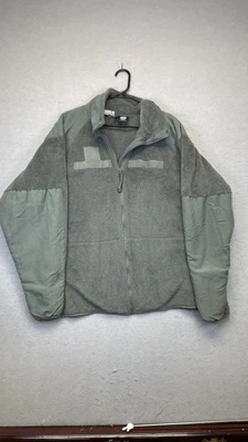 US Army ECWCS Gen III Fleece Jacket Mens Large Long Green Level 3 USGI Peckham - Image 1 of 4