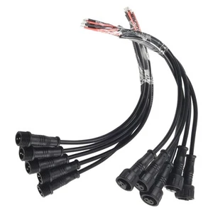 5 Paio 2Pin IP65 Set Spine Impermeabile Connettore Elettrico 0,3mm Maschio & - Picture 1 of 12
