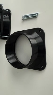 ASIC MINE  Adapter T9 S1 S3 S5 S7 S9 A3 D3 L3 V9 120mm High Temp Fan Duct 4” in - Image 1 of 4