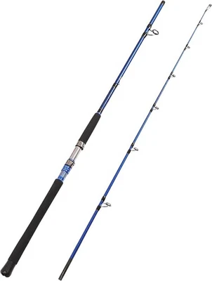 2-Pcs Saltwater Spinning Fishing Rod Offshore Graphite Portable 7'' Medium Heavy - Image 1 of 4