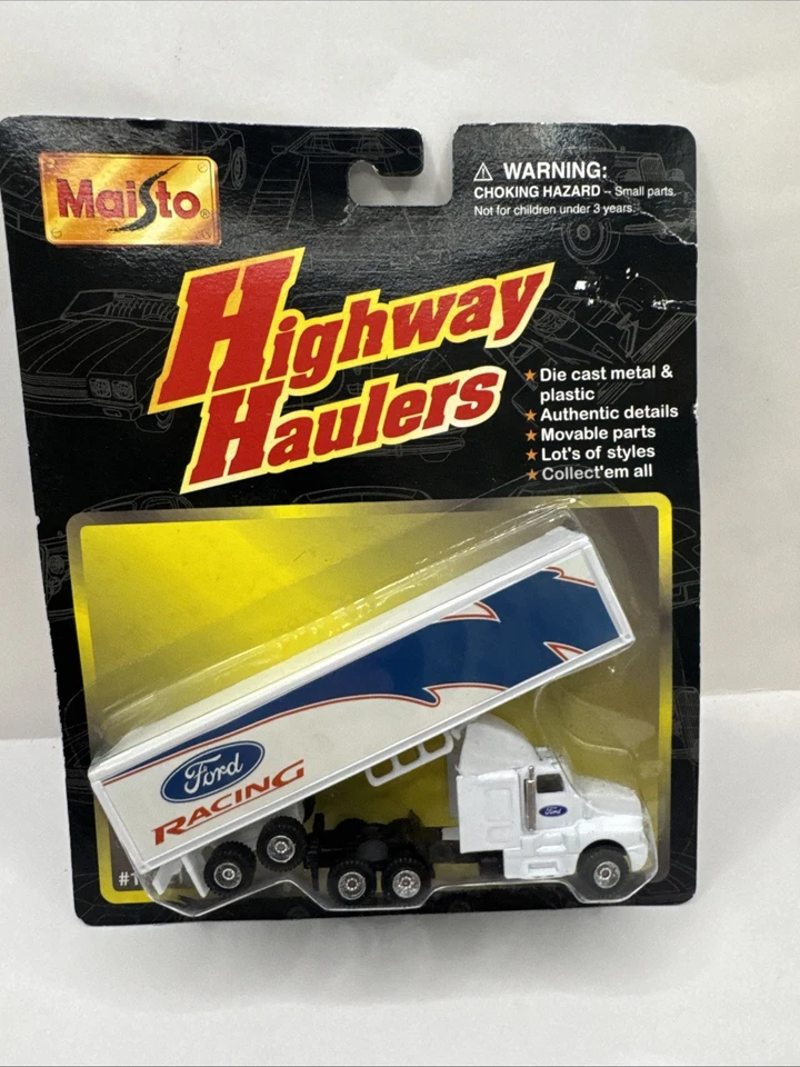 Ford Racing Kenworth Tractor/Trailer#15021 Rig 1:64 Scale DieCast By Maisto 2000 - Image 1 of 4