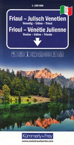 Italien 5 Friaul - Julisch Venetien 1:200 000 - Regionalkarte / Straßenkarte K+F - Bild 1 von 2