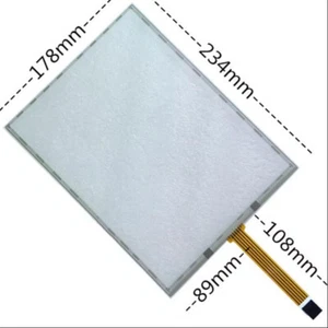 1PCS New Universal 10.4" 4:3 Touch Screen Glass 5Pin 234*178mm amk - Picture 1 of 1