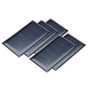 5V Poly Mini Solarzelle Panel Modul Selberbasteln für Telefon RC Ladegerät 5er - Bild 1 von 7