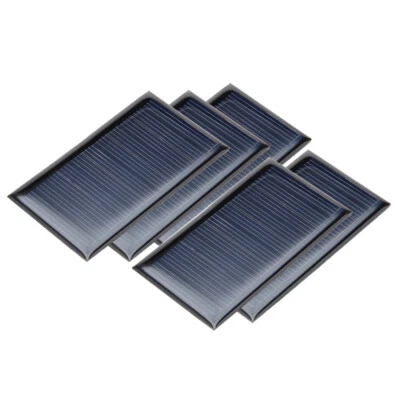 5V Poly Mini Solarzelle Panel Modul Selberbasteln für Telefon RC Ladegerät 5er - Bild 1 von 4