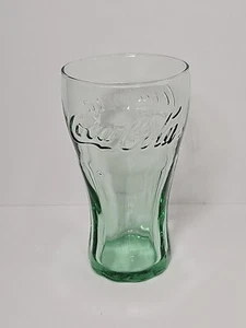 Vasos de jugo de Coca-Cola vintage Libbey pequeños verdes 6 oz. Coca-Cola 4,5" de alto - Imagen 1 de 5