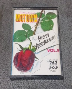 The Very Best Of Motown Love Songs Happy Anniversary Vol 2 Cassette - Picture 1 of 4