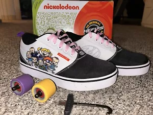 Heelys Nickelodeon Rugrats Mens US 8 ~ Yellow Purple Great Condition - Picture 1 of 7