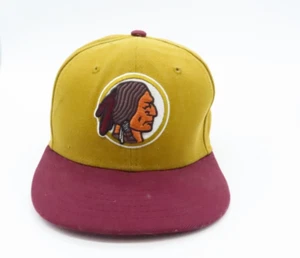 Washington Redskins Hat New Era 59Fifty Size 6 3/8 NFL Men's Gold Fitted Cap - Picture 1 of 15