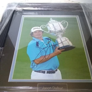 Jason Dufner Autograph Framed 8x10 Photo COA PGA - Picture 1 of 3