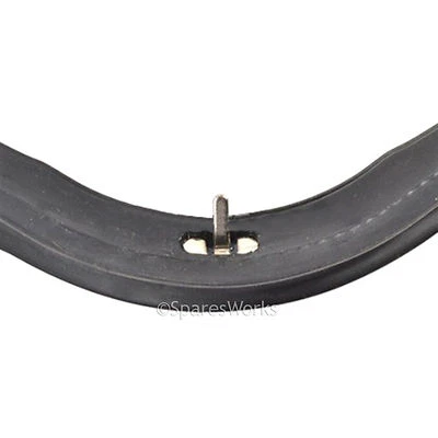INDESIT Oven Door Seal Gasket Cooker Rubber Fixing Clips Bracket 445mm x 350mm