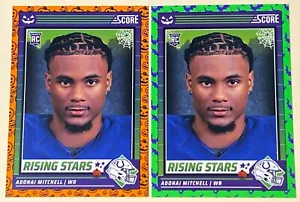 Adonai Mitchell 2024 Score-A-Treat Green Bat & Orange Pumpkin RCs * KOSTENLOSER VERSAND - Bild 1 von 1