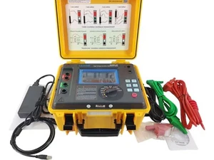 HV Insulation Resistance Tester with Resistance Range 0.5MΩ～5TΩ Voltage 10kV - Picture 1 of 16