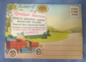 Carpeta postal AAA Greetings from Roadside America atracciones recomendadas - Imagen 1 de 2