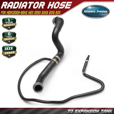Upper Radiator Coolant Hose for Mercedes-Benz W211 S550 2009 2010 2011 V8 5.5L - Image 1 of 4