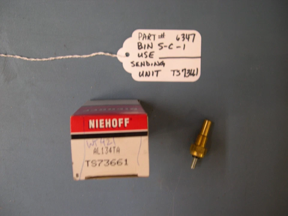 Niehoff Temperature Sensor Sending Unit - TS73661 - Image 1 of 1