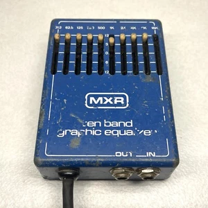 Pedal efecto ecualizador gráfico de diez bandas MXR 10 de colección sin probar como se lee - Imagen 1 de 8