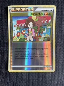 Pokémon TCG - Flower Shop Lady - 74/90 - HGSS Undaunted - Reverse Holo - LP - Picture 1 of 13