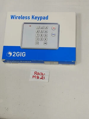 Nortek 2GIG Wireless Keypad Model 2GIG-PAD1-345 New In Box - Image 1 of 4