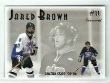 2005-06 Lincoln Stars (USHL) Jared Brown