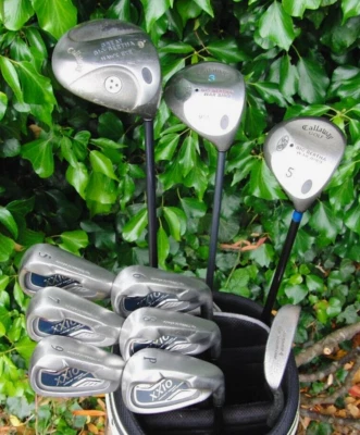 Set of XXIO Impact Power Matching 5-PW+ Callaway Driver+ 3 Wood+ 5 Wood+ Putter - Image 1 of 4
