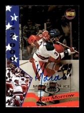 1995 Signature Rookies Miracle on Ice Signatures #21 Ken Morrow Auto - NM