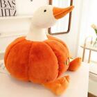 Halloween Doll Duck Pumpkin White Goose Throw Pillow Plush Toy Bed 2024 K3L6