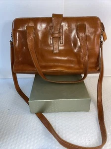 I MEDICI Firenze Leder Handtasche/Handtasche/Umhängetasche R - Bild 1 von 6