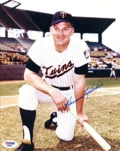 Harmon Killebrew PSA DNA Coa Hand Signed 8x10 Photo Twins Autograph - Picture 1 of 2