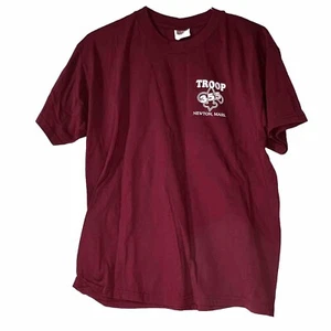 BSA kastanienbraune Truppe 355 Newton, Masse. Kurzarmes T-Shirt Erwachsene Large 42-44 TS-291 - Bild 1 von 5