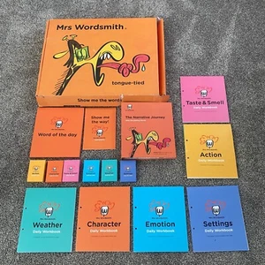 Mrs Wordsmith Tongue Tied Dictionary Words Workbook Flash Card Set - Imagen 1 de 11