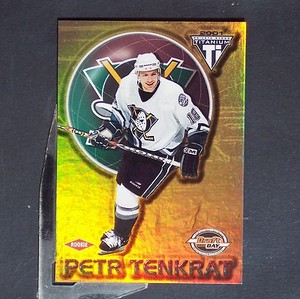 PETR TENKRAT /1000  RC  2000-01 Titanium Draft Day #153  Anaheim Ducks  Rookie