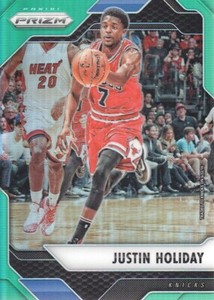 2016-17 Panini Prizm Basketball Green #128 Justin Holiday 