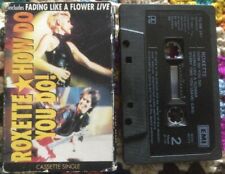 Roxette - How Do You Do! uk cassette single 1992 play tested