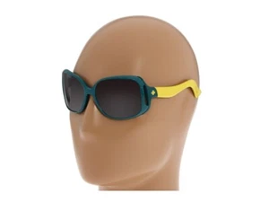 SPY Optic Richelle Green Front Frame W/ Yellow TMPLS-GY Lady Sunglasses - Picture 1 of 6