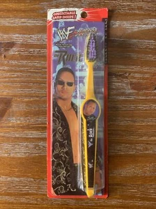 Collectable WWF The Rock Junior "Toothbrushes with Attitude" w/ collectable card - Picture 1 of 4