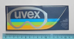 VINTAGE AUFKLEBER STICKER STICKER AUFKLEBER SKI SKI OLD SCHOOL UVEX ORIGINAL - Bild 1 von 1