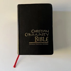 Christian Community Bible Catholic Pastoral Edition Compact zippered - Indexed - Picture 1 of 5