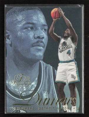1996-97 Flair Showcase #65 Joe Dumars Detroit Pistons Near Mint or Better - Image 1 of 2