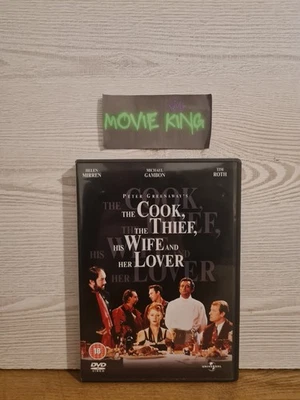 The Cook, the Thief, His Wife and Her Lover (DVD, 1990) [Region 2] [UK] Cert 18 - Image 1 of 4