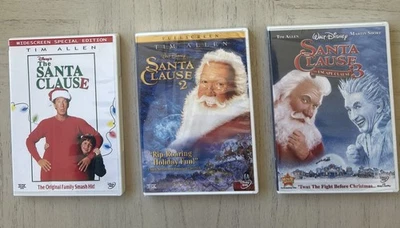 The Santa Clause 1 & 2 (NEW) & 3 (NEW) DVD Set 1994 Trilogy) Tim Allen Clause - Image 1 of 4