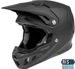Casco sólido Fly Racing Fórmula CC para adultos (negro mate, XX-grande) - Imagen 1 de 5