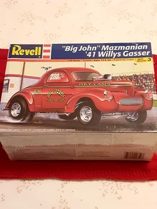 Revell Big John Mazmanian '41 Willys Gasser Modellauto Bausatz Neu in OVP versiegelt - Bild 1 von 2