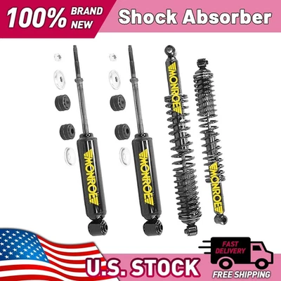 Monroe Front Rear Shock Absorbers for 1965 Chrysler 300 New Yorker Newport 6.7L - Image 1 of 4