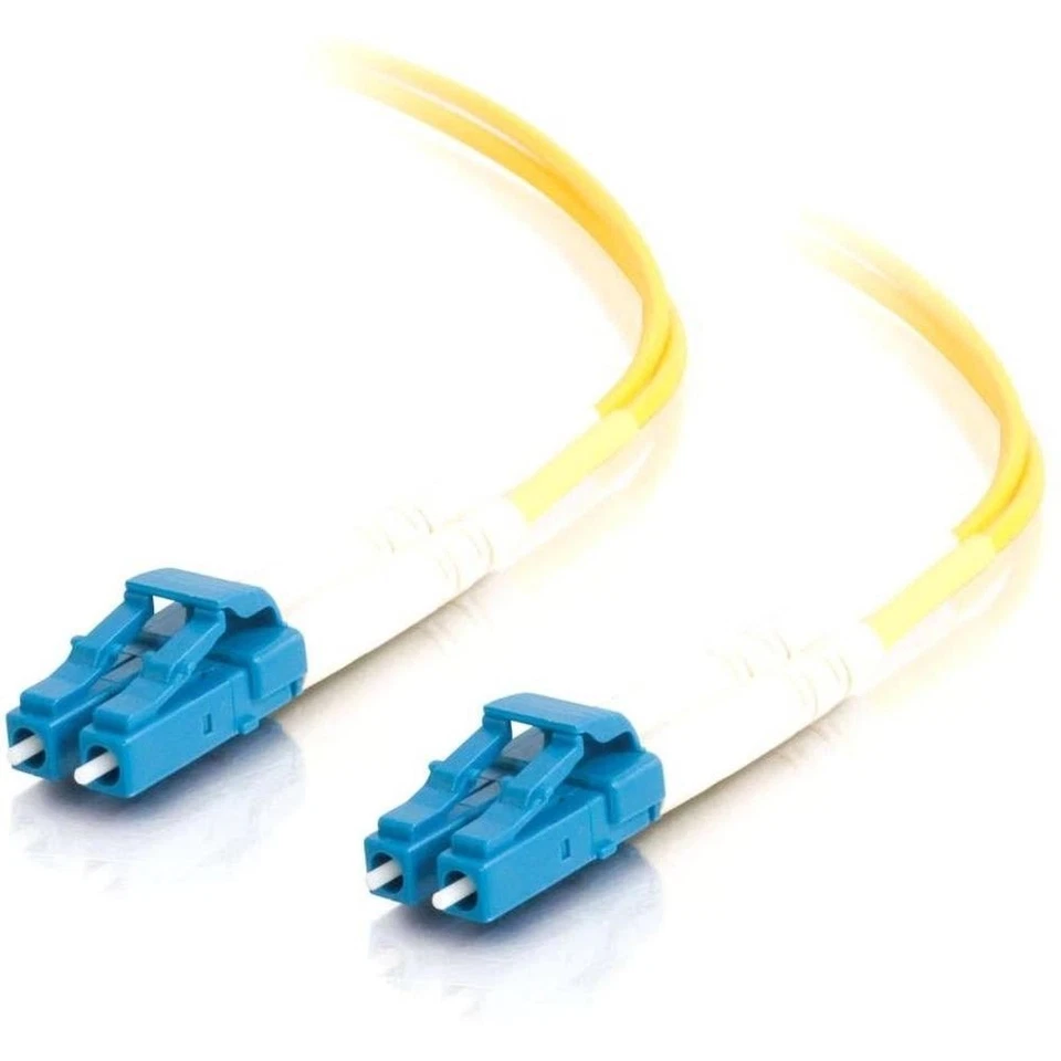 Legrand Dat 37464 C2G 15M Lc-Lc 9/125 Duplex Single Mode Os2 Fiber Cable Yellow - Image 1 of 1