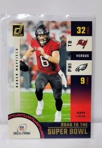 Comodín Donruss #SBWC5 2024 Baker Mayfield Road to the Super Bowl NFL Tampa  - Imagen 1 de 4