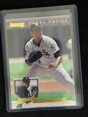 1995 DONRUSS #57 Wilson Alvarez Press Proofs - Image 1 of 2