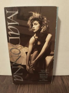 Madonna VHS 1984 Burning Up Borderline Lucky Star Like A Virgin Warner Music Vid - Picture 1 of 3